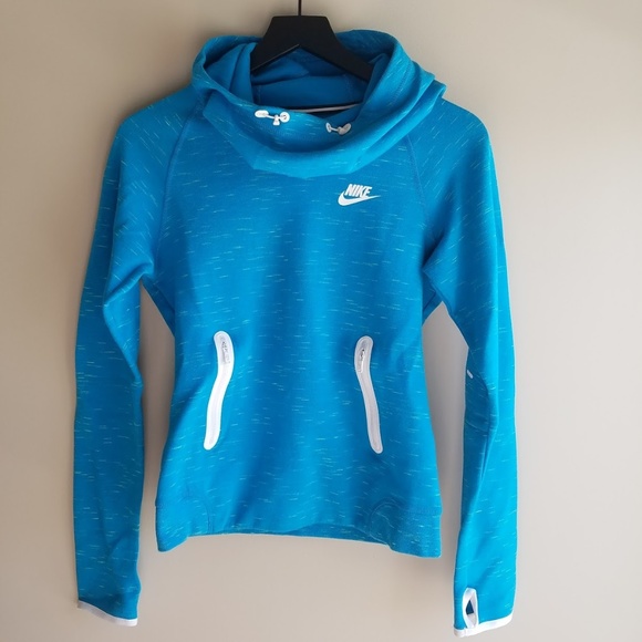 Nike Tops - Nike Tech Fleece Hoodie | Blue | Size S